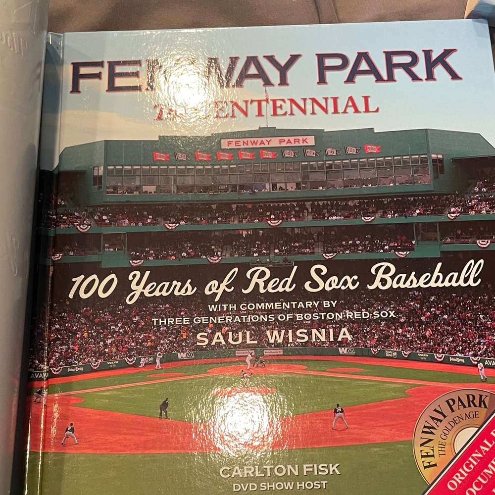 Fenway Park Centennial Book with DVD - Picture 6 of 6